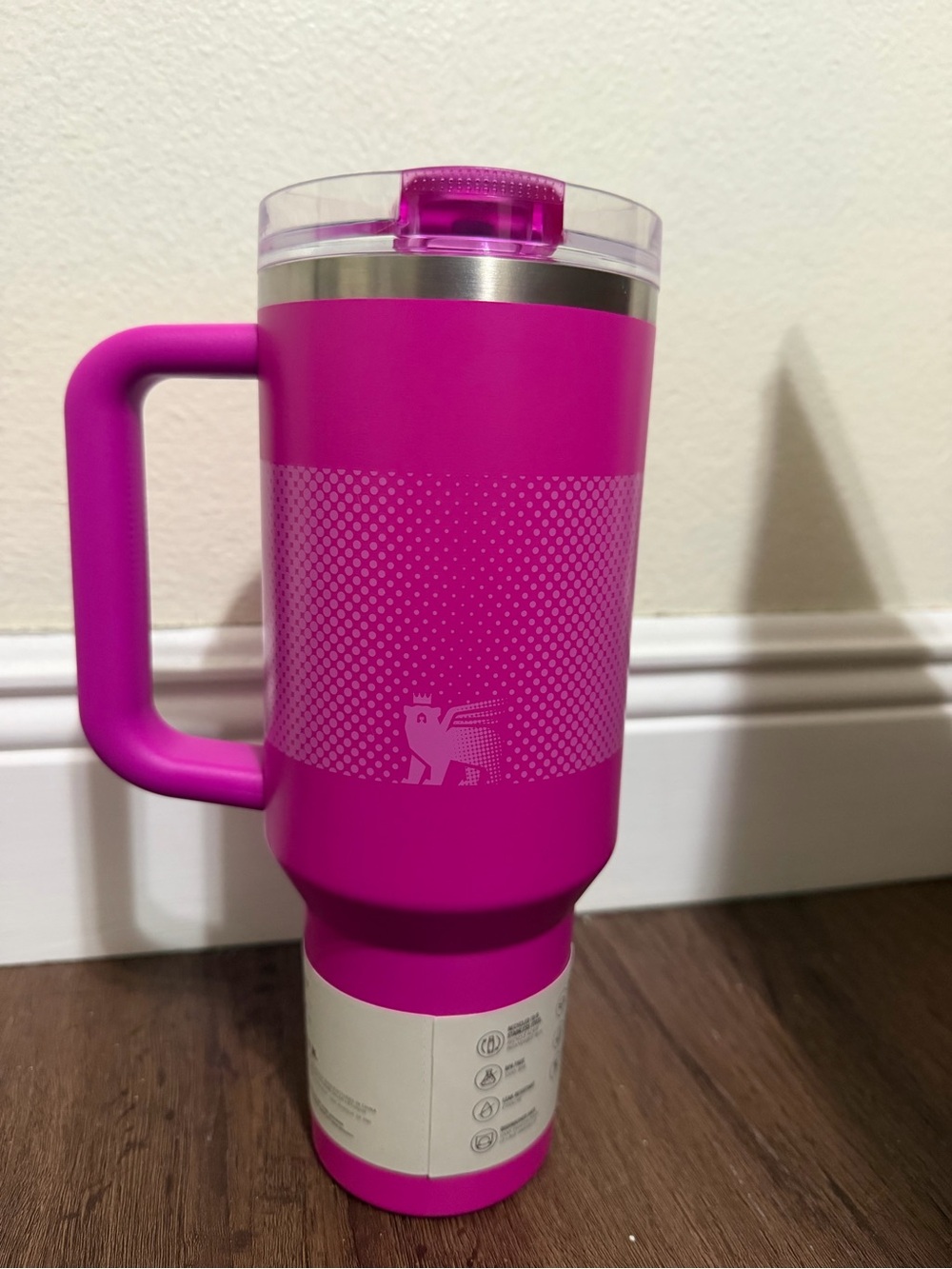 Stanley Insulated Travel Mug - Bright Pink - Picture 2 of 2